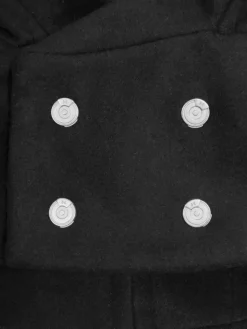Men C2H4 006 - Intervene Paneled Woolen Windbreaker