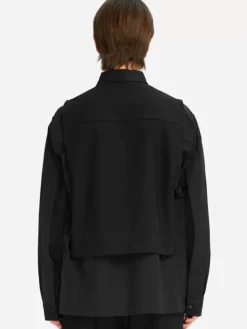 Men C2H4 005 - Layered Two Pieces Shirt