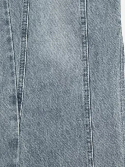 Women C2H4 005 - Layering Paneled Cut-Out Jeans
