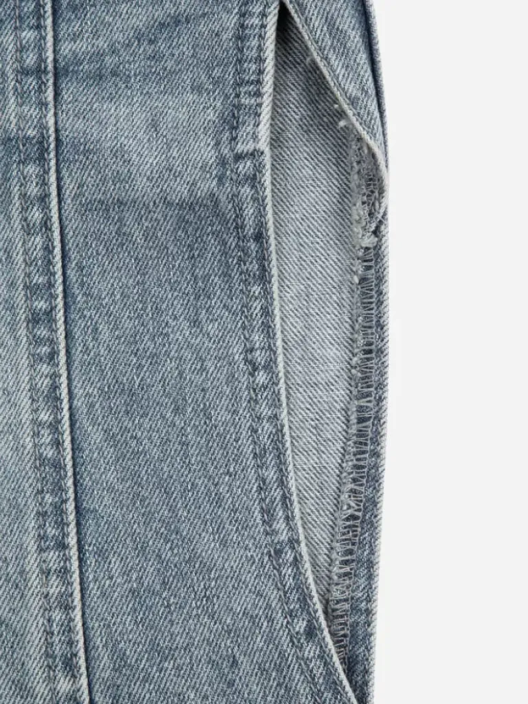Women C2H4 005 - Layering Paneled Cut-Out Jeans
