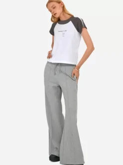 Women C2H4 007 - Leisure Basic Paneled T-Shirt