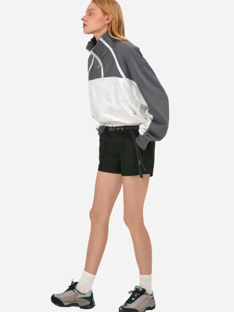Women C2H4 007 - Linear Zippered Jumper