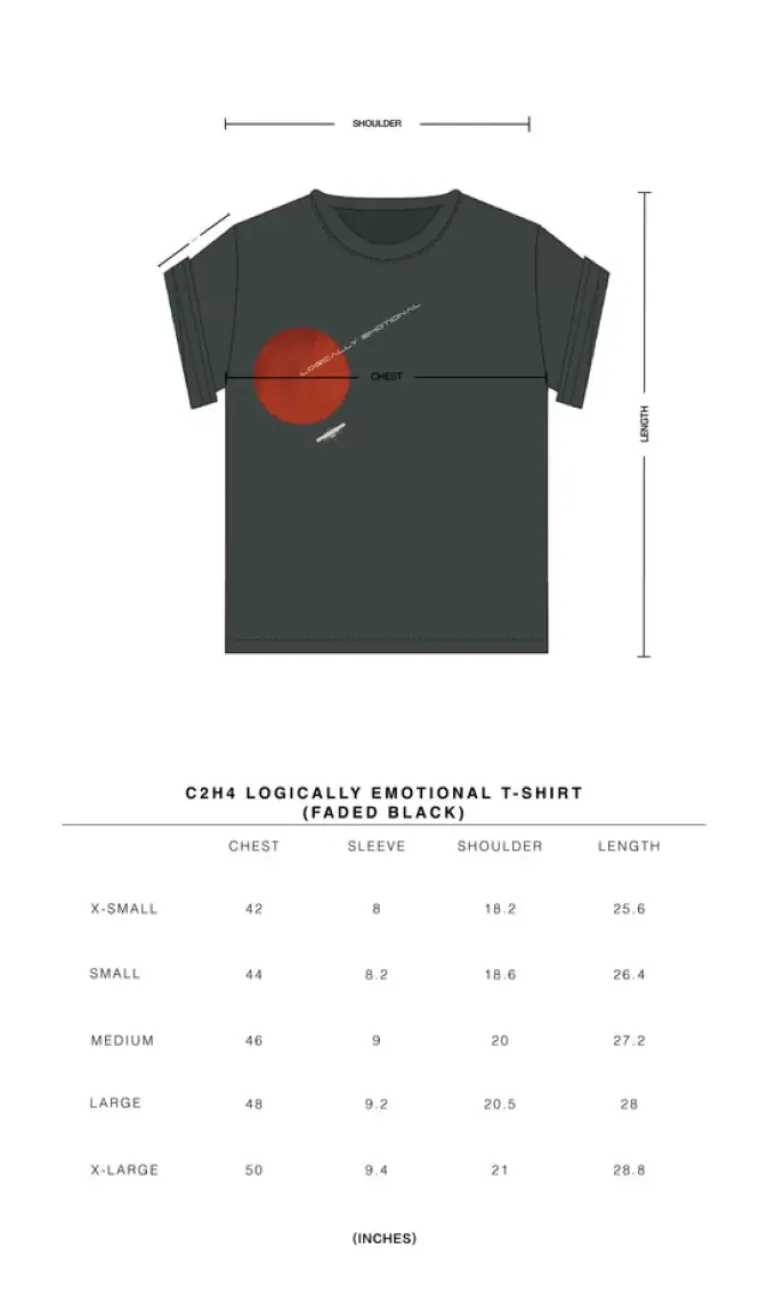 Men C2H4 007 - Logically Emotional T-Shirt