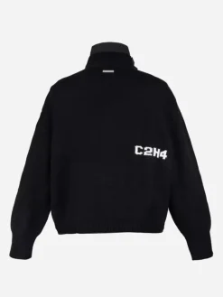 Men C2H4 002 - Memory Nylon Layered Sweater