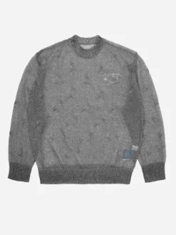 Men C2H4 005 - Metallic Fusion Knit Sweater