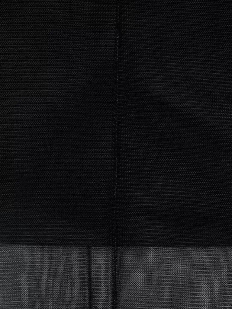 Women C2H4 004 - Metallic Liquid Netting Layered Trousers