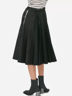 Women C2H4 007 - Moment Pleated Shirt Skirt