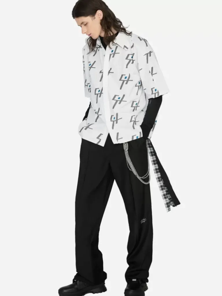 Men C2H4 003 - Monogram Short Sleeve Shirt