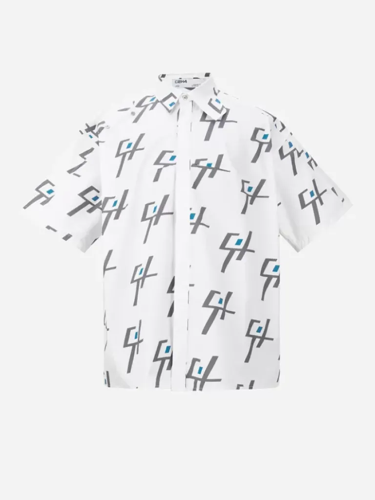 Men C2H4 003 - Monogram Short Sleeve Shirt