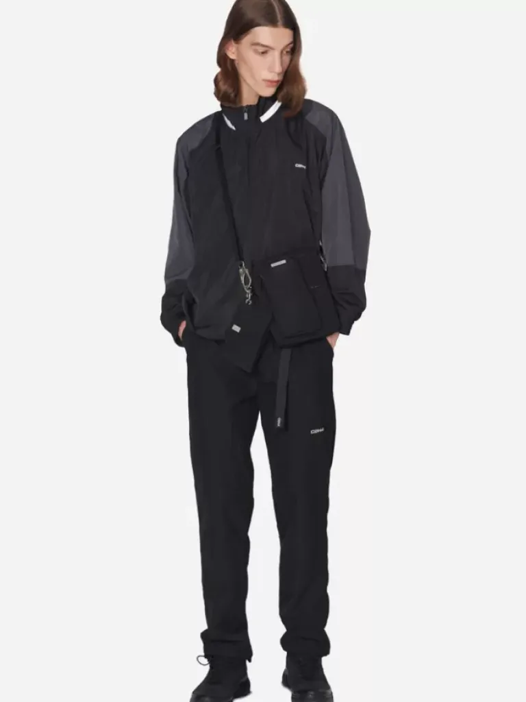 Men C2H4 001 - Mtro Panelled Half Zip Windbreaker