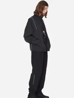 Men C2H4 001 - Mtro Piped 3M Reflective Track Jacket