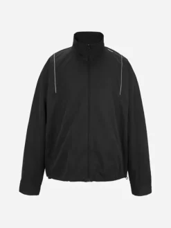 Men C2H4 001 - Mtro Piped 3M Reflective Track Jacket