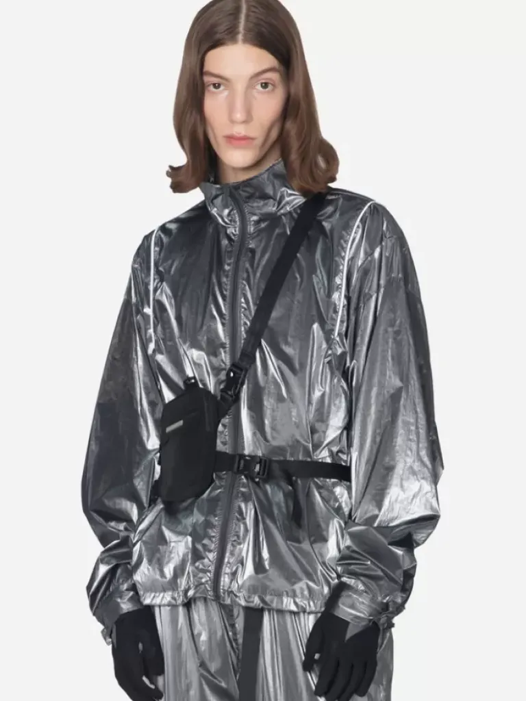 Men C2H4 001 - Mtro Piped 3M Reflective Track Jacket