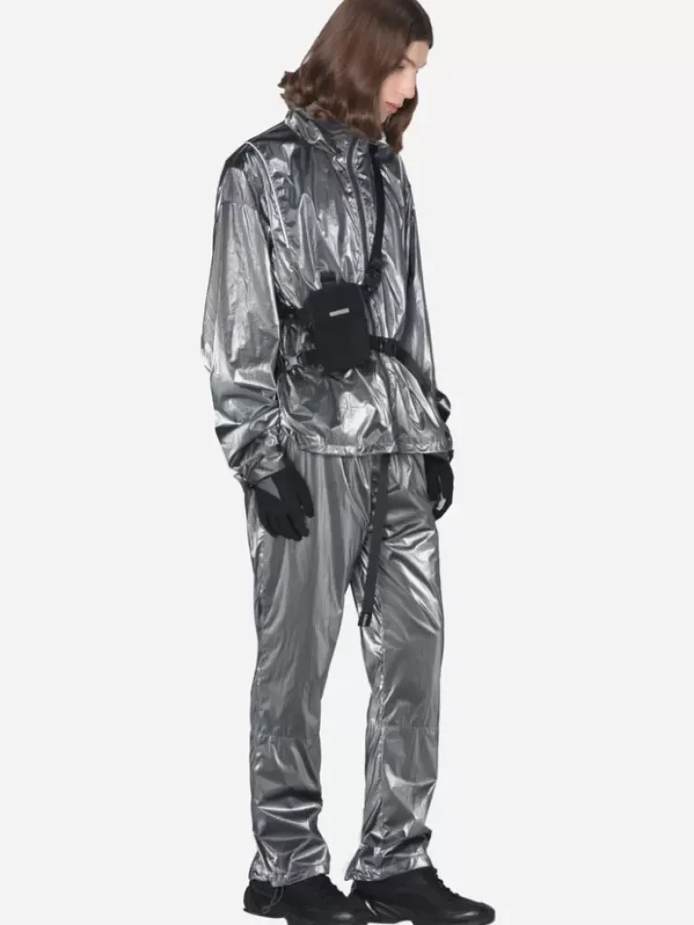 Men C2H4 001 - Mtro Piped 3M Reflective Track Jacket