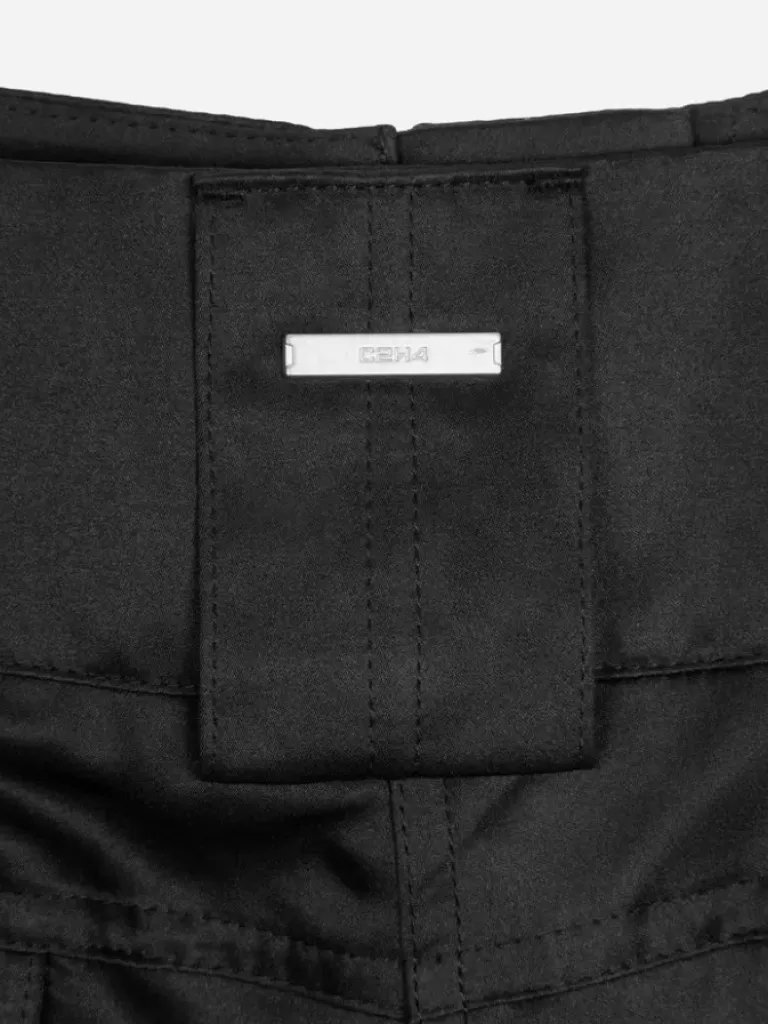 Women C2H4 006 - Multi-Pockets Flared Cargo Pants