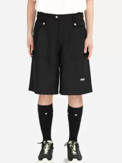 Men C2H4 005 - Multi Pockets Wide-Leg Shorts