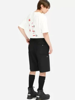 Men C2H4 005 - Multi Pockets Wide-Leg Shorts