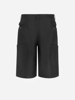 Men C2H4 005 - Multi Pockets Wide-Leg Shorts