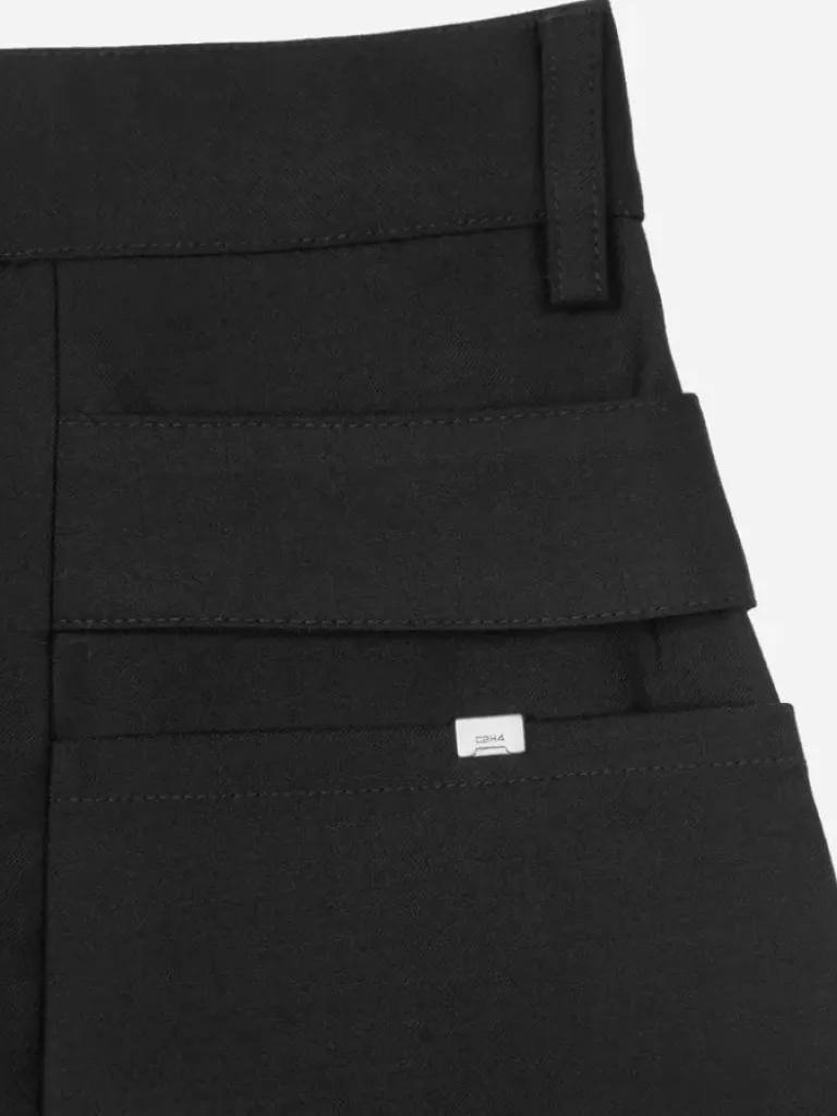 Men C2H4 005 - Multi Pockets Wide-Leg Shorts