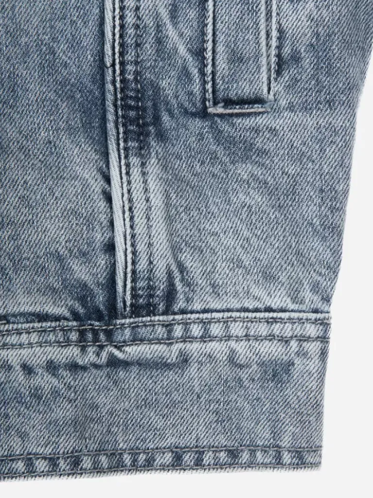 Men C2H4 005 - Oversizing Deformable Denim Vest