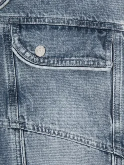 Men C2H4 005 - Oversizing Deformable Denim Vest