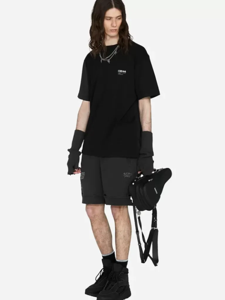Men C2H4 003 - Paneled T-Shirt