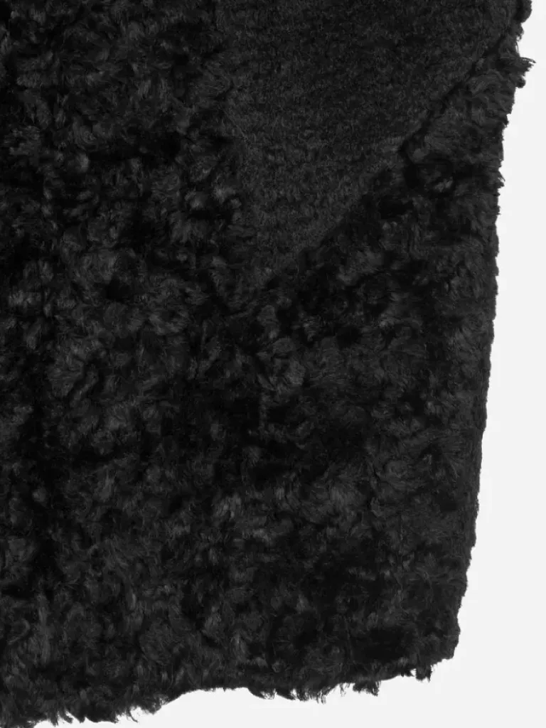 Men C2H4 006 - Panelled Berber Fleece Coat