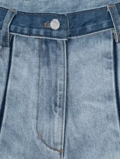 Women C2H4 004 - Panelled Faded Vintage Jeans