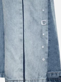 Women C2H4 004 - Panelled Faded Vintage Jeans