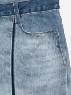 Women C2H4 004 - Panelled Faded Vintage Jeans