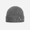 Men C2H4 006 - "Parallel Spot" Knit Covert Beanie