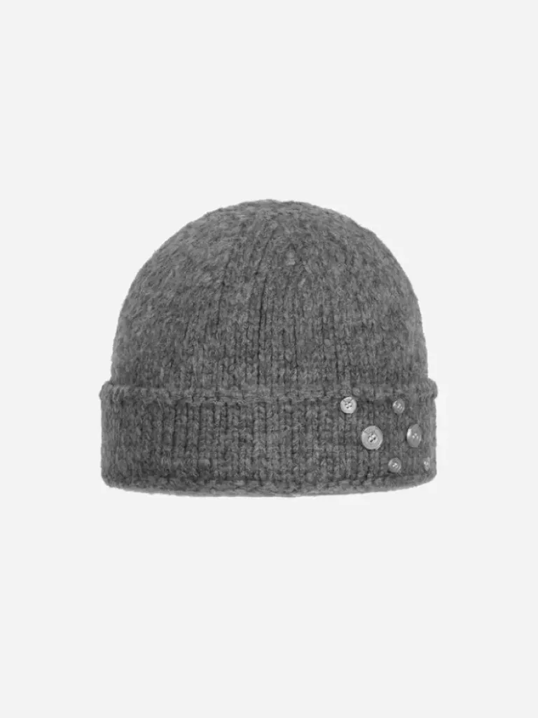 Men C2H4 006 - "Parallel Spot" Knit Covert Beanie