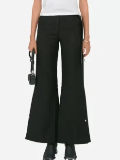 Women C2H4 007 - Pleated Wide-Leg Tailoring Trousers