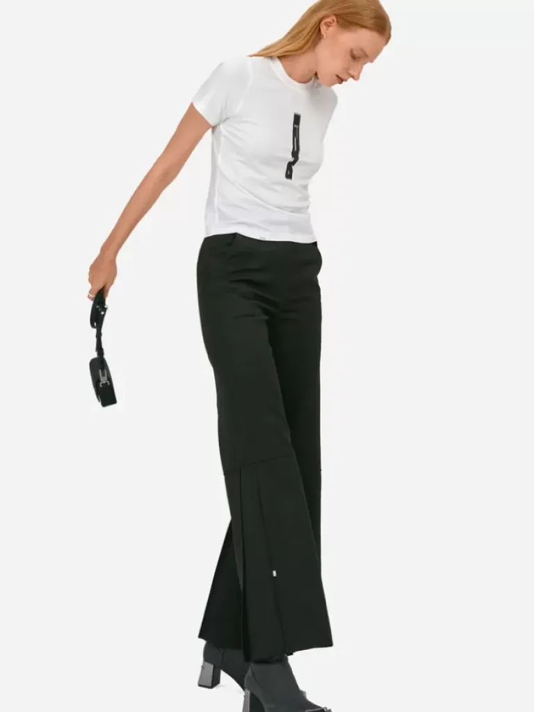 Women C2H4 007 - Pleated Wide-Leg Tailoring Trousers