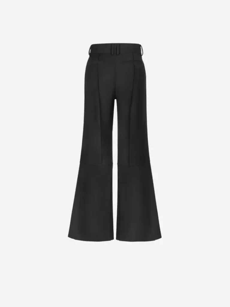 Women C2H4 007 - Pleated Wide-Leg Tailoring Trousers
