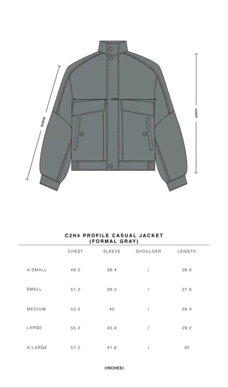 Men C2H4 007 - Profile Casual Jacket