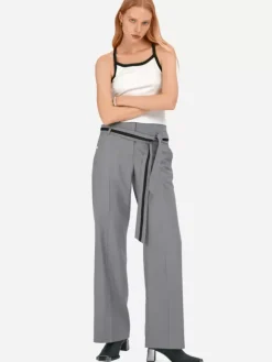 Women C2H4 007 - Profile Fold-Over Trousers