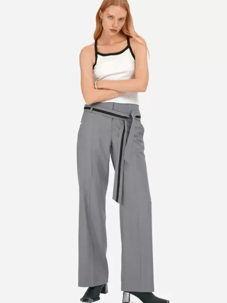 Women C2H4 007 - Profile Fold-Over Trousers