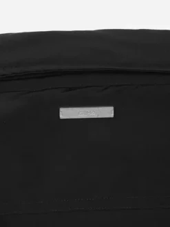 Men C2H4 004 - Quilted Intervein Layered Bomber Jacket