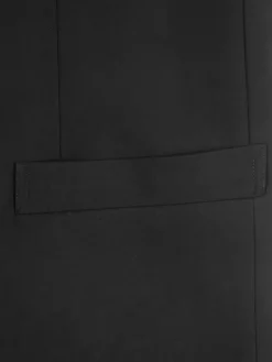 Men C2H4 005 - Raw Edge Round Neck Blazer