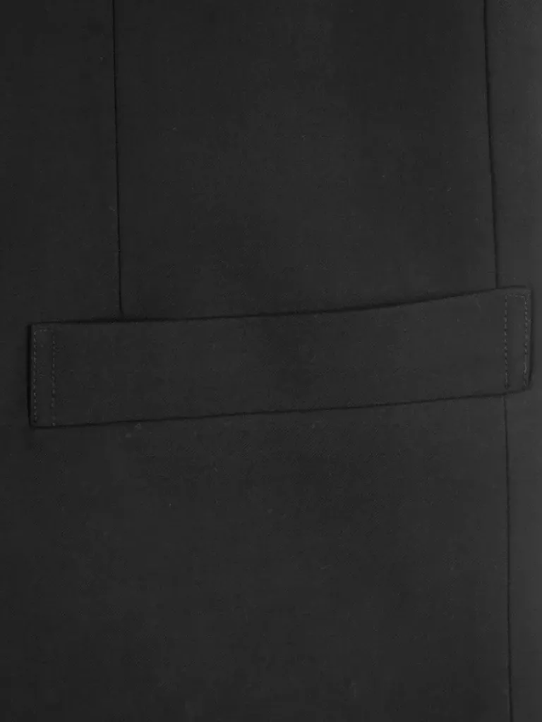 Men C2H4 005 - Raw Edge Round Neck Blazer