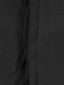 Men C2H4 005 - Raw Edge Round Neck Blazer