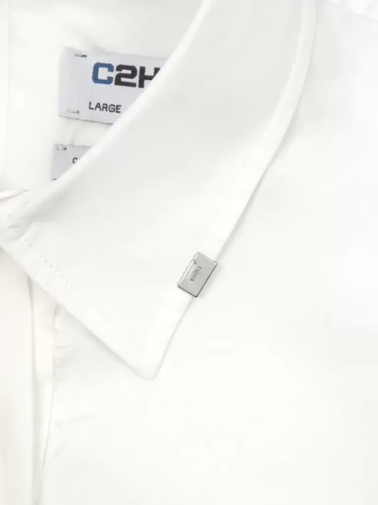 Men C2H4 005 - Raw Edge Sleeveless Shirt