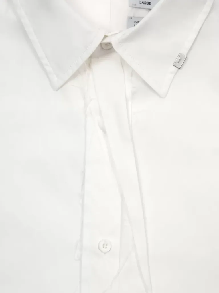 Men C2H4 005 - Raw Edge Sleeveless Shirt