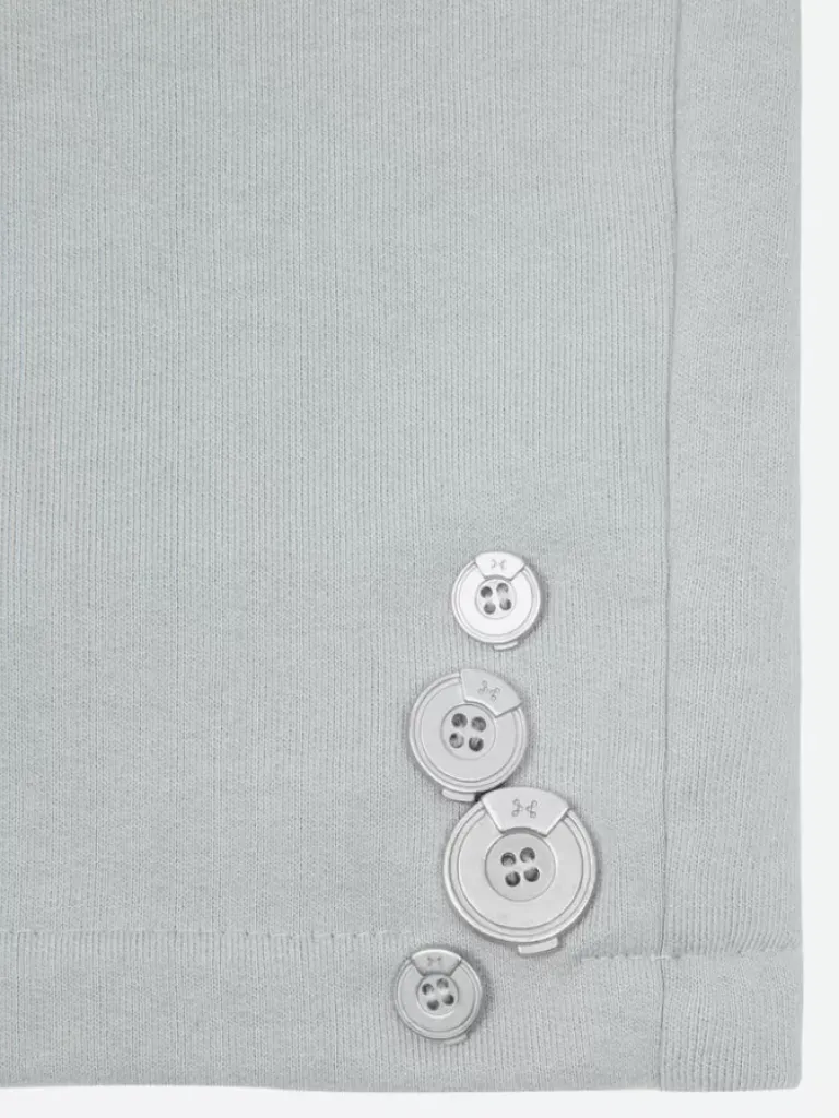 Women C2H4 004 - Raw Edge Wide Leg Sweat Pants