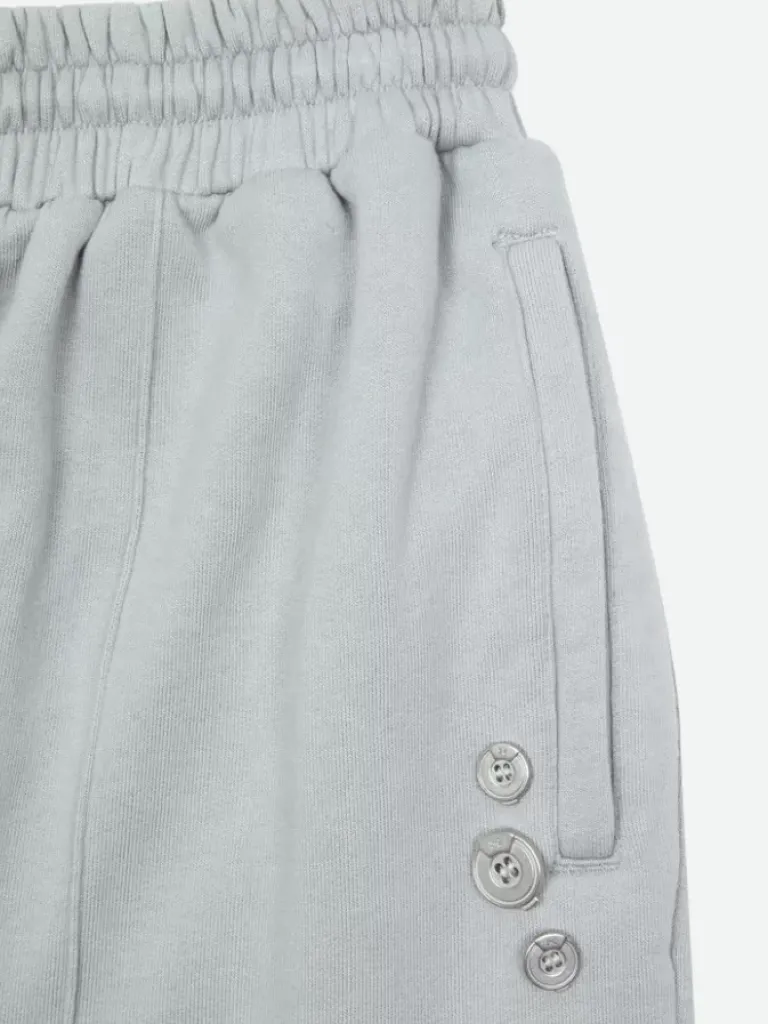 Women C2H4 004 - Raw Edge Wide Leg Sweat Pants