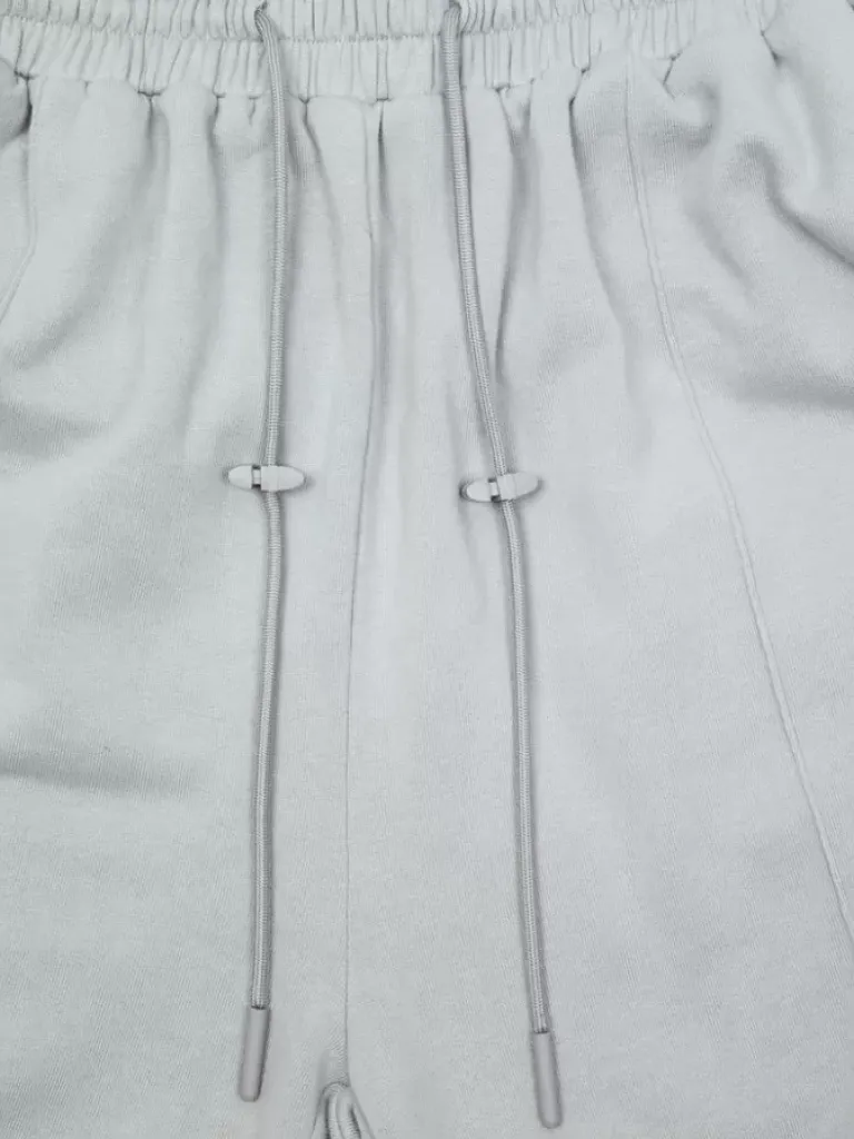 Women C2H4 004 - Raw Edge Wide Leg Sweat Pants