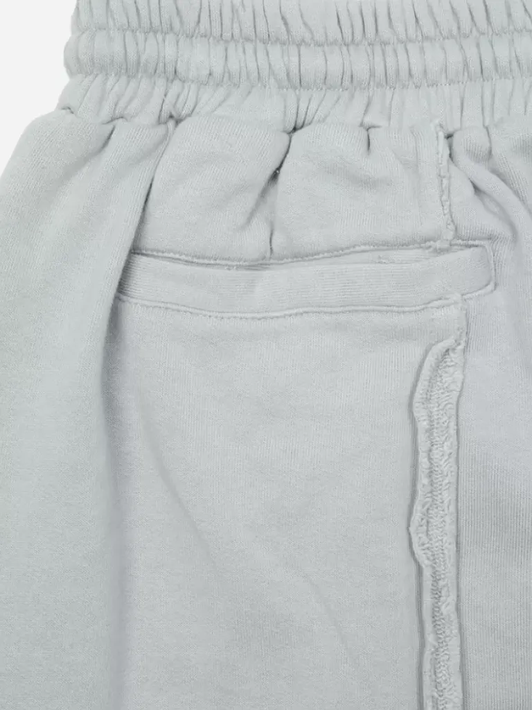 Women C2H4 004 - Raw Edge Wide Leg Sweat Pants