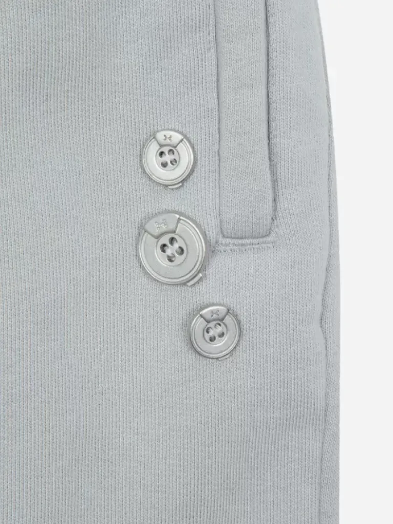 Women C2H4 004 - Raw Edge Wide Leg Sweat Pants