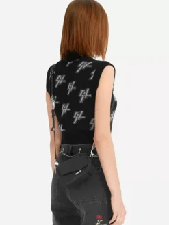 Women C2H4 003 - Reflective Knit Vest